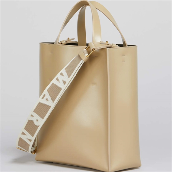 Marni Museo Small Bag, Winter Wheat